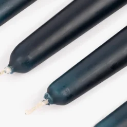 Conjunto de Velas Castiçal Azul Escuro