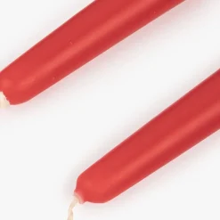 Conjunto de Velas Castiçal Vermelha