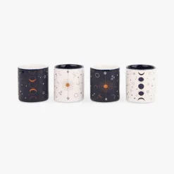 4 Copos de café luas 90ml