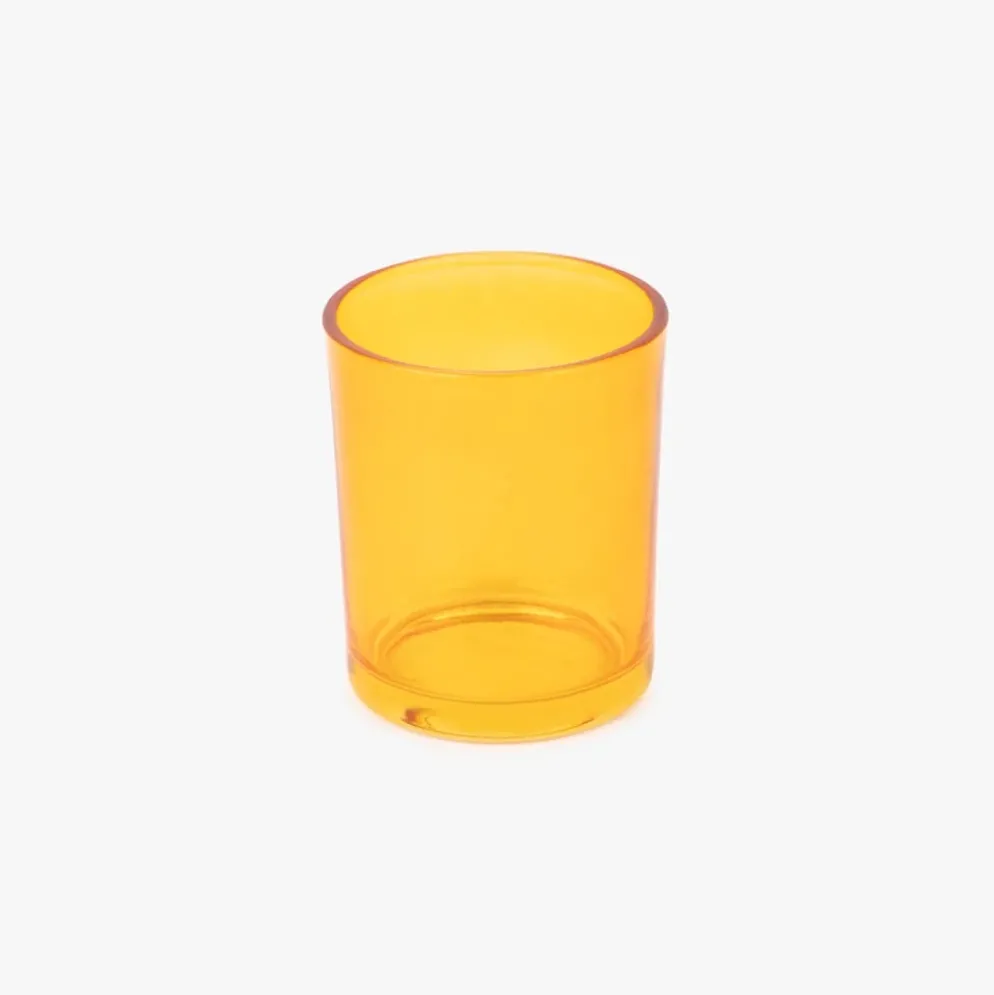 Copo Vidro Amarelo
