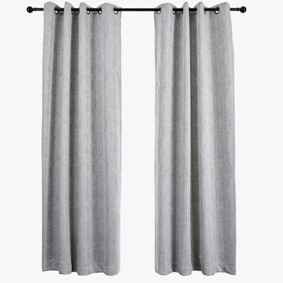 Cortinado Blackout Cinzento Mesclado