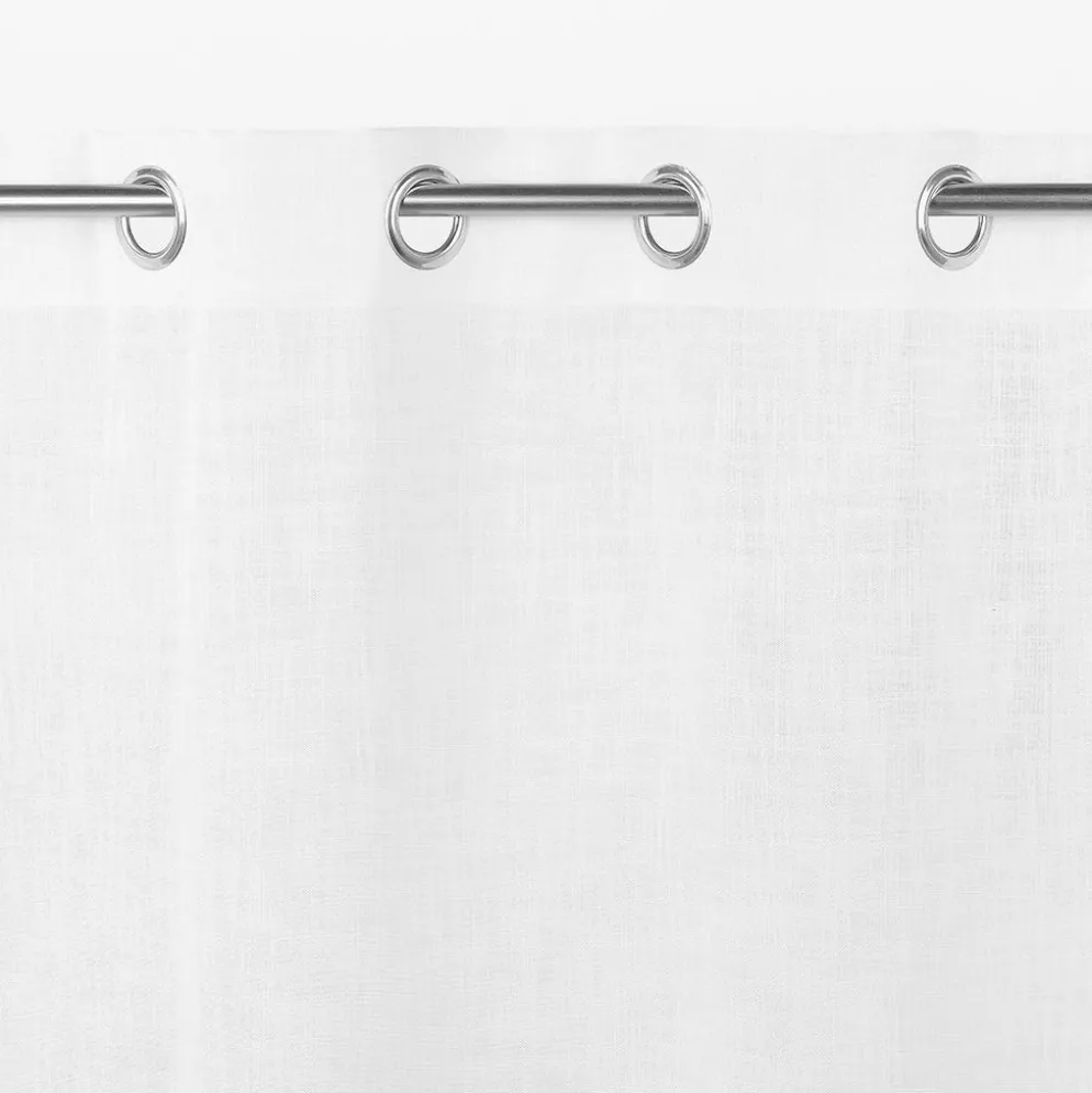 Cortinado Semi Opaco Branco