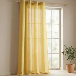 Cortinado Semi Opaco Mostarda