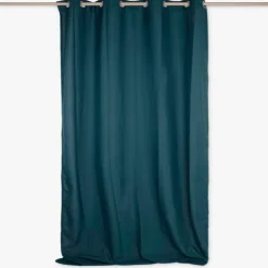 Cortinado Semi Opaco Turquesa Escuro