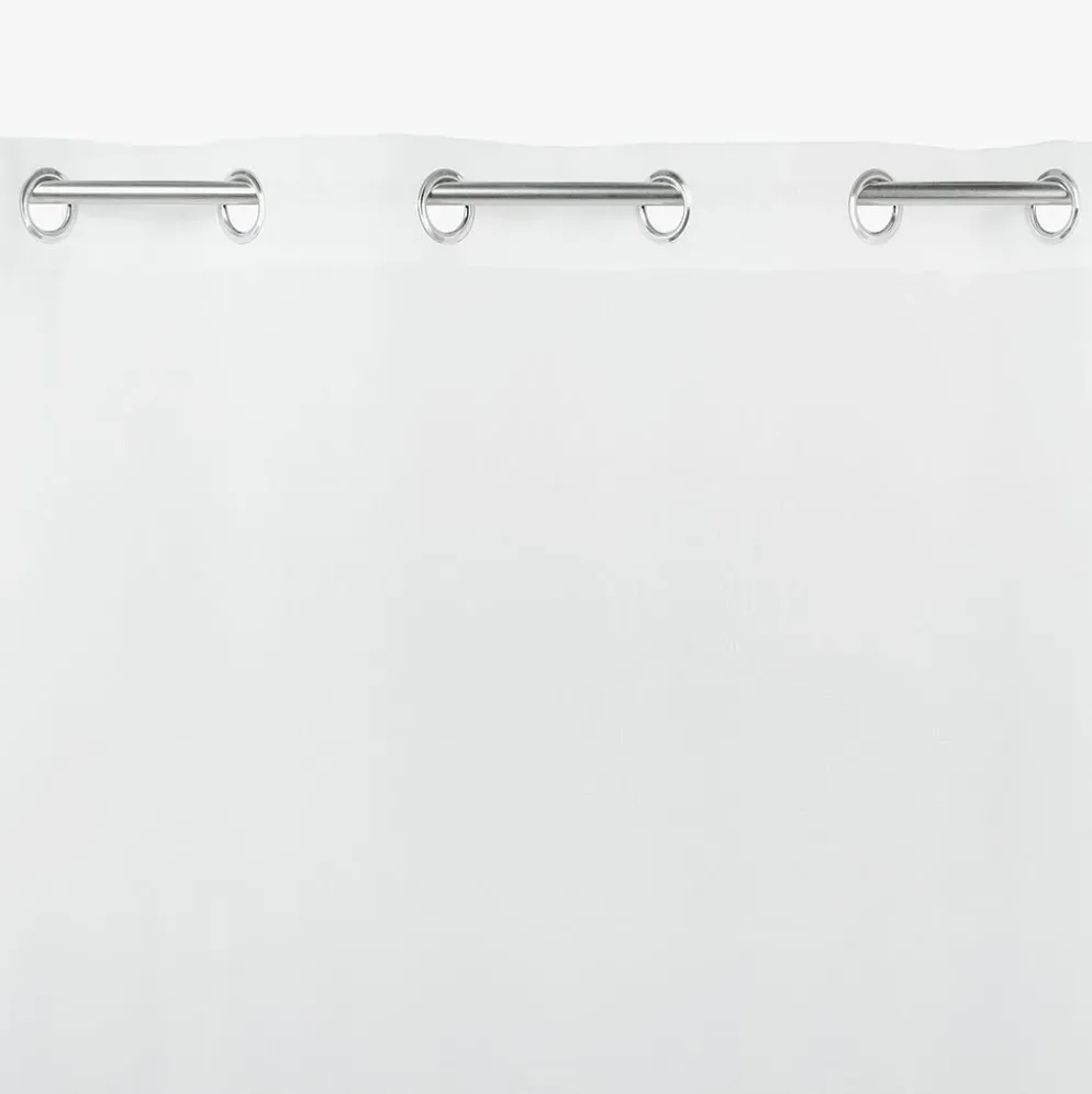Cortinado Transparente Branco