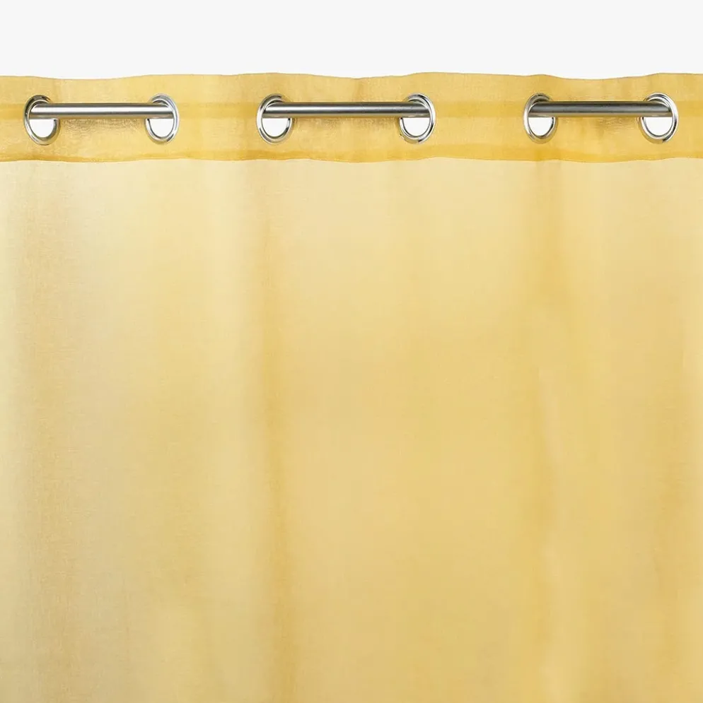 Cortinado Transparente Mostarda 4EVERYDAY