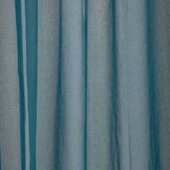 Cortinado Transparente Turquesa Escuro