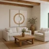 Decoração de Parede Dupla Branca