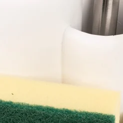 Doseador com esfregão e escova branco