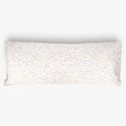Fronha para Almofada de Dormir Branco e Multicolor 45x155