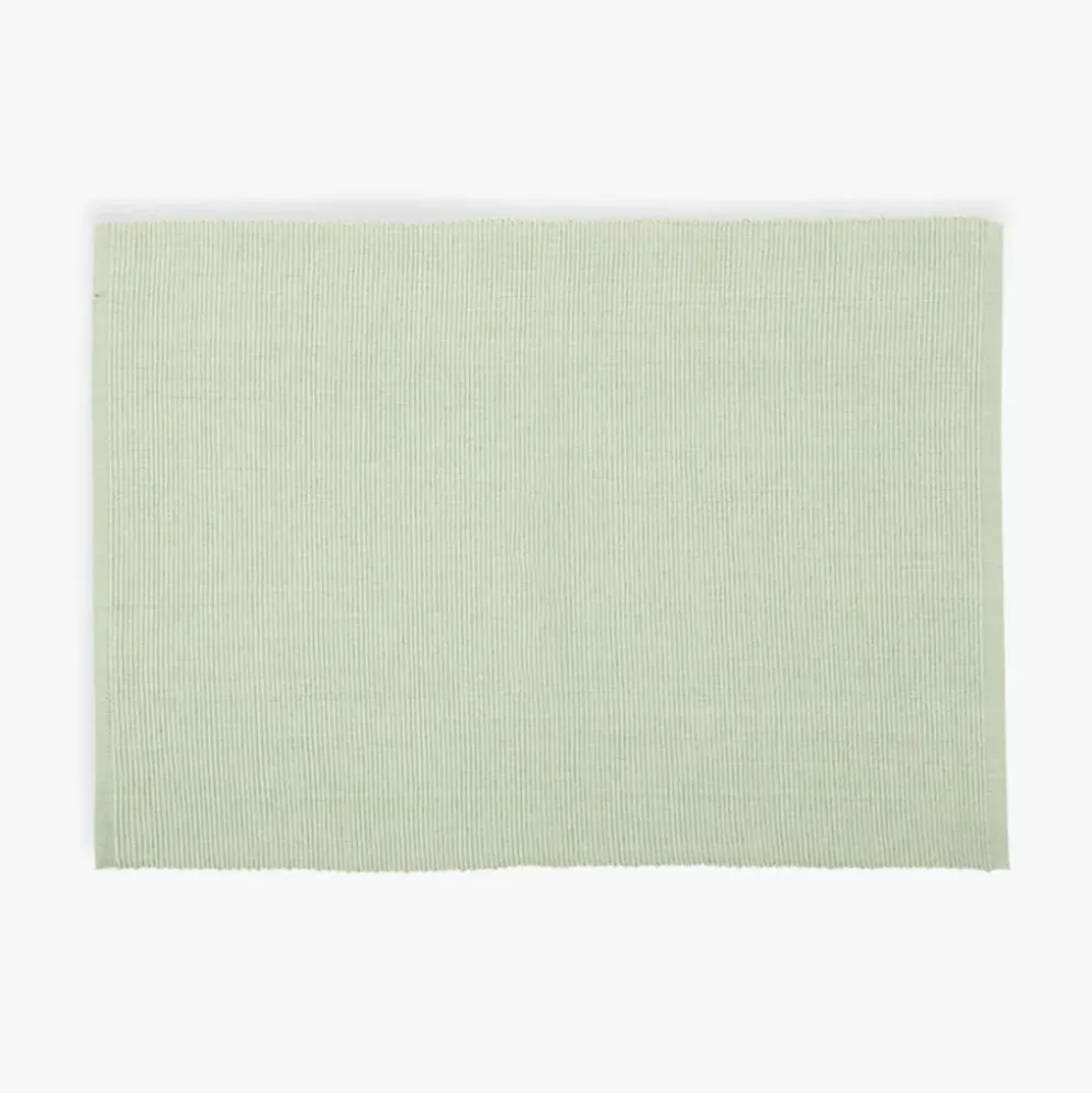 Individual para Mesa Algodão Verde Claro
