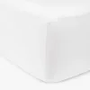 Lençol Ajustável Algodão Percal Branco 90x200+30