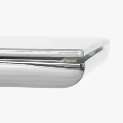 Mesa Centro Tampo Efeito Mármore e Estrutura Metálica | 120x60x40 cm