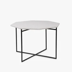 Mesa de Apoio com Tampo de Mármore