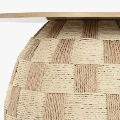 Mesa de Apoio Madeira e Corda