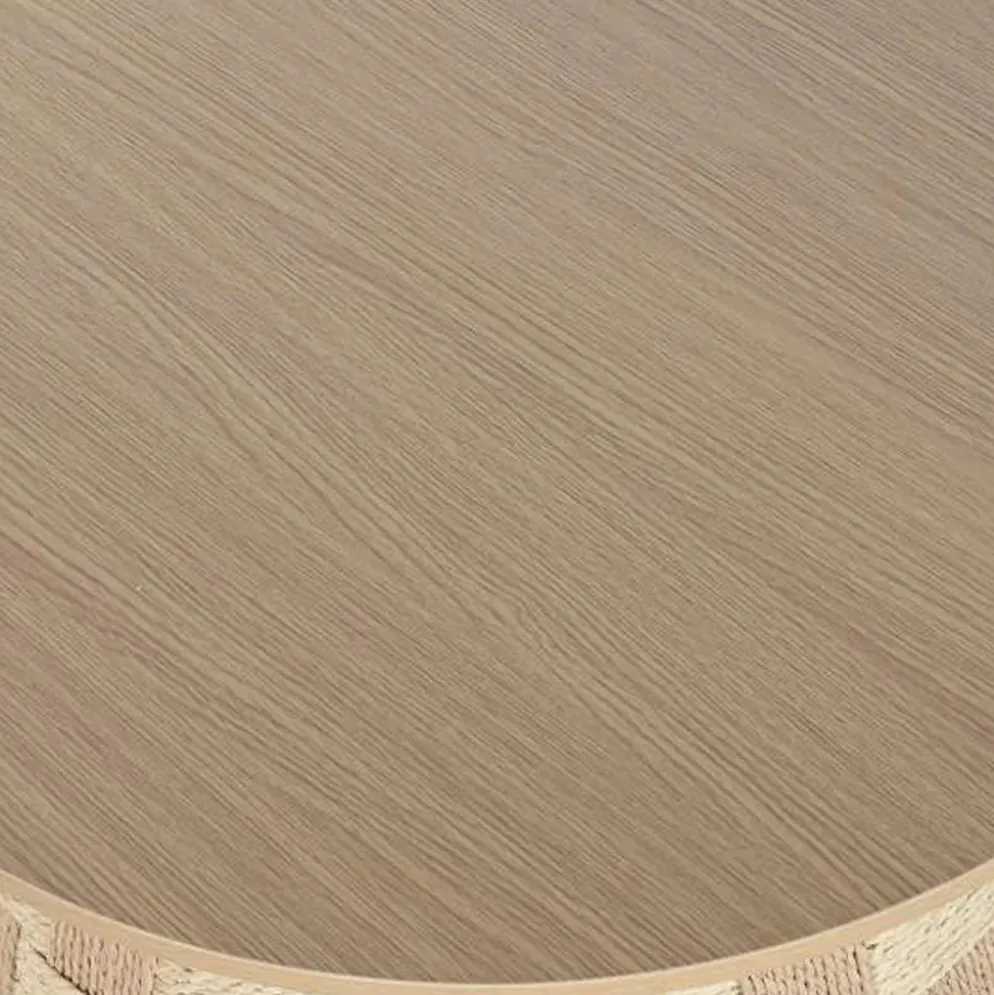 Mesa de Apoio Madeira e Corda