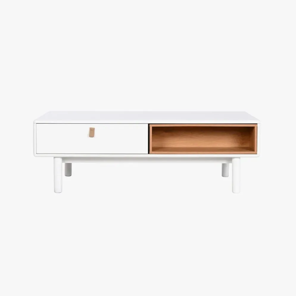 Mesa de Centro com Uma Gaveta 120x60x40