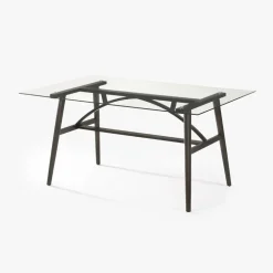 Mesa de Vidro 158x97x76 cm