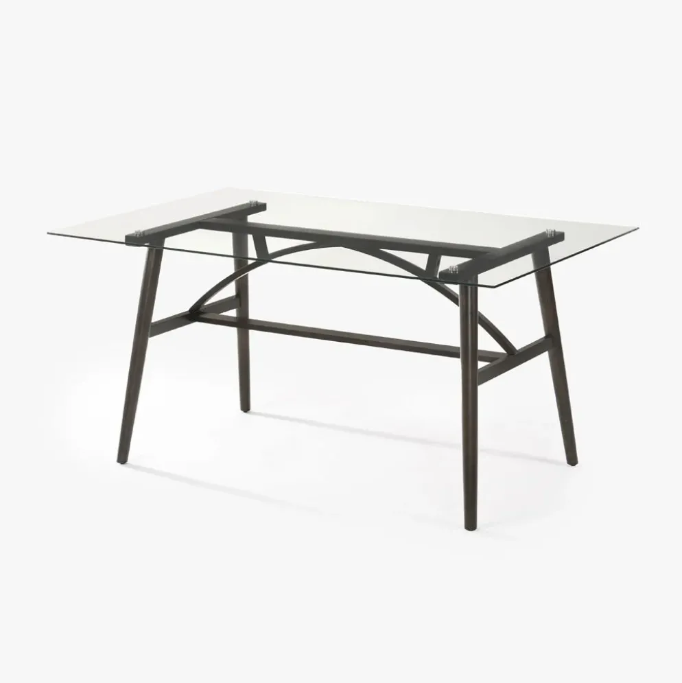 Mesa de Vidro 158x97x76 cm