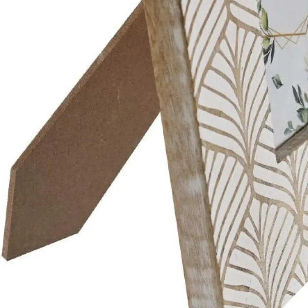 Moldura de Madeira com Folhas 10x15