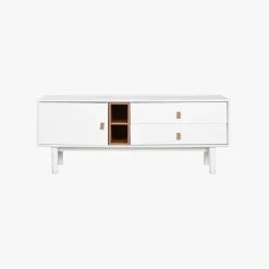 Móvel TV com Duas Gavetas e Uma Porta 140x40x55