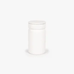 Pote em cerâmica branco