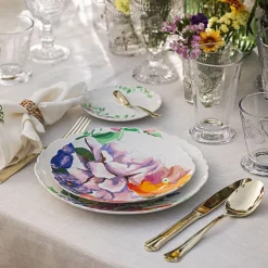 Prato de Sobremesa White Rose