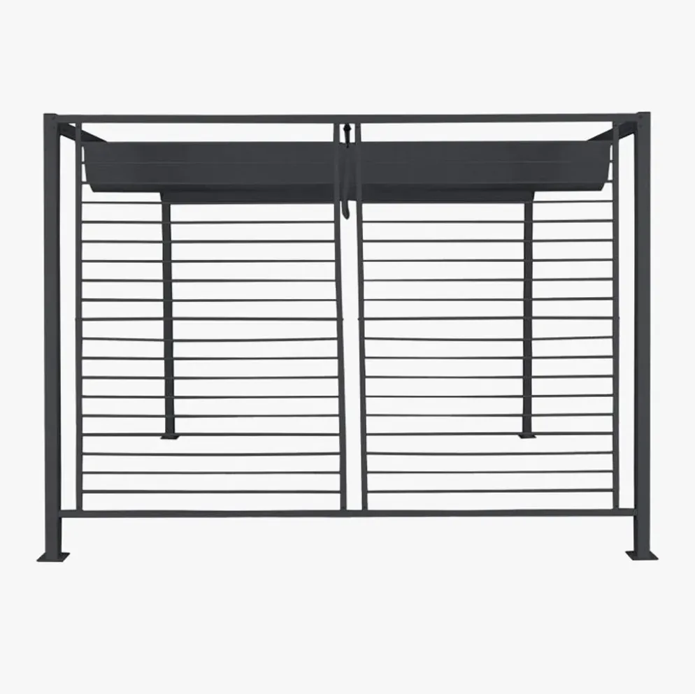 Pérgola de Alumínio Cinza