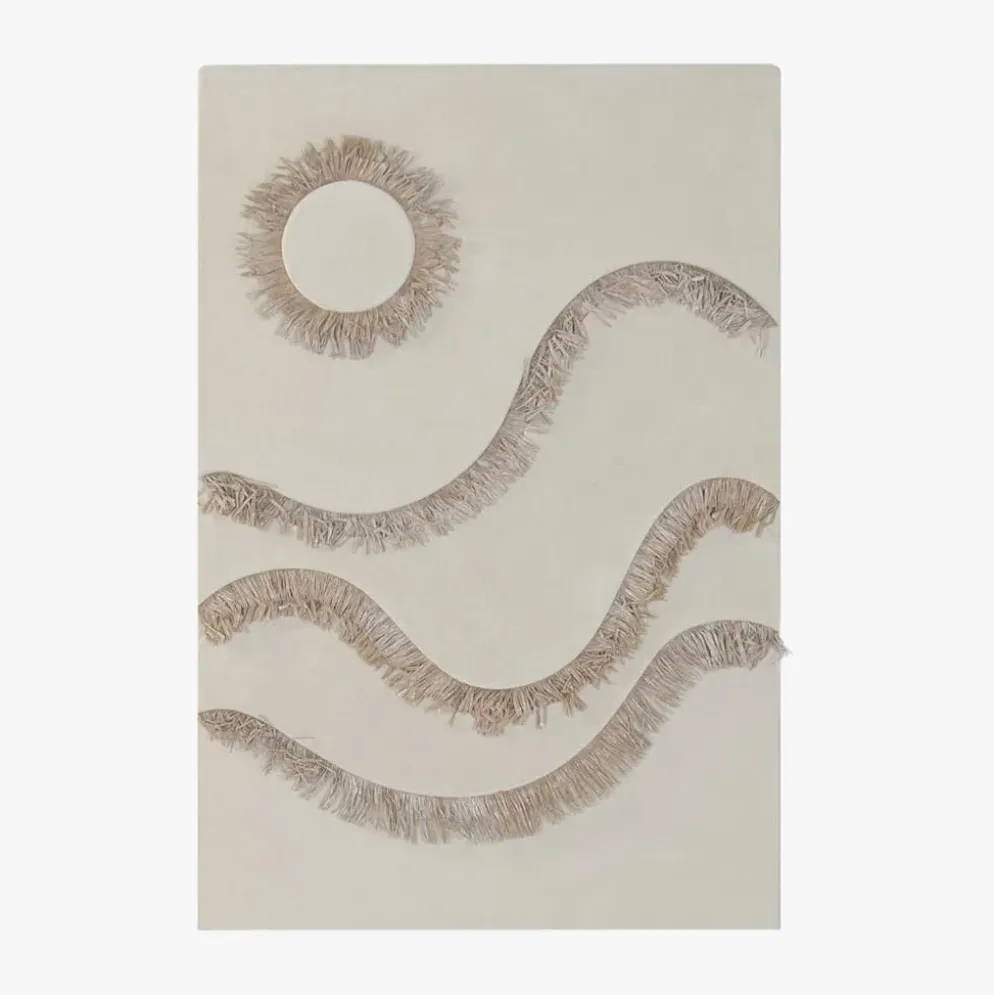 Quadro Branco com Franjas