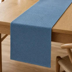 Runner para Mesa Algodão Azul