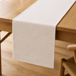 Runner para Mesa Algodão Branco