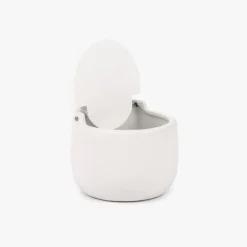 Saleiro em ceramica branco