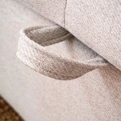 Sofá-cama com chaise longue reversível