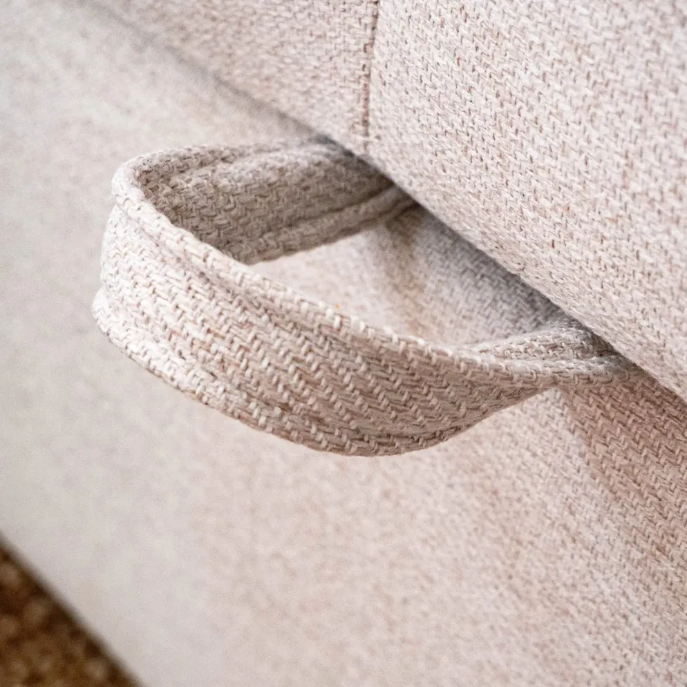 Sofá-cama com chaise longue reversível