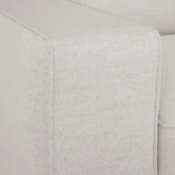 Sofá Cama com Chaise Longue Reversível e Encosto Reclinável