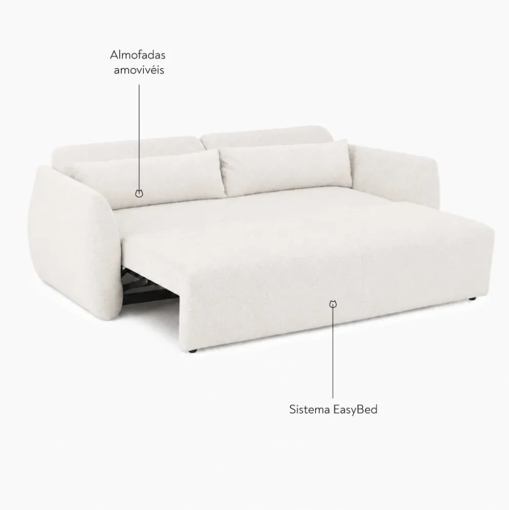 Sofá Cama com Sistema EasyBed
