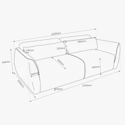 Sofá Cama com Sistema EasyBed