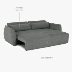 Sofá Cama com Sistema EasyBed