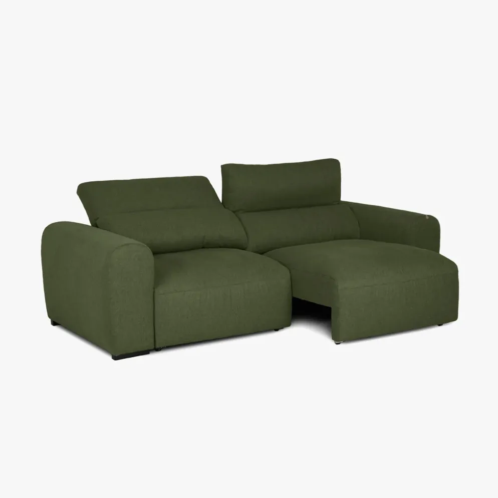 Sofá Cama 2 Lugares Cabeceira Ajustável