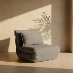 Sofá Cambalhota Cinza 83x85x70