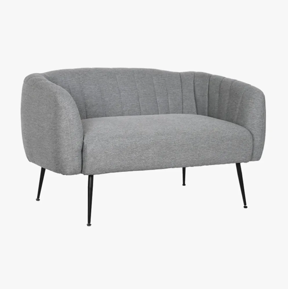 Sofá 2L Cinza 129x75x73