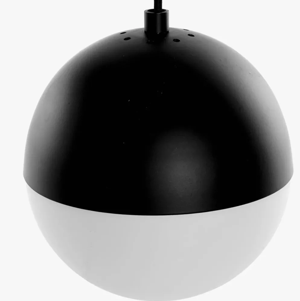 Suspensão de Teto Preto Esferas