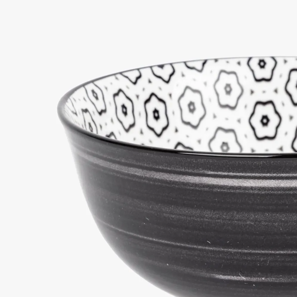Taça Geo Preto 11,5cm