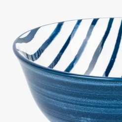 Taça Listas Azul 15,5cm