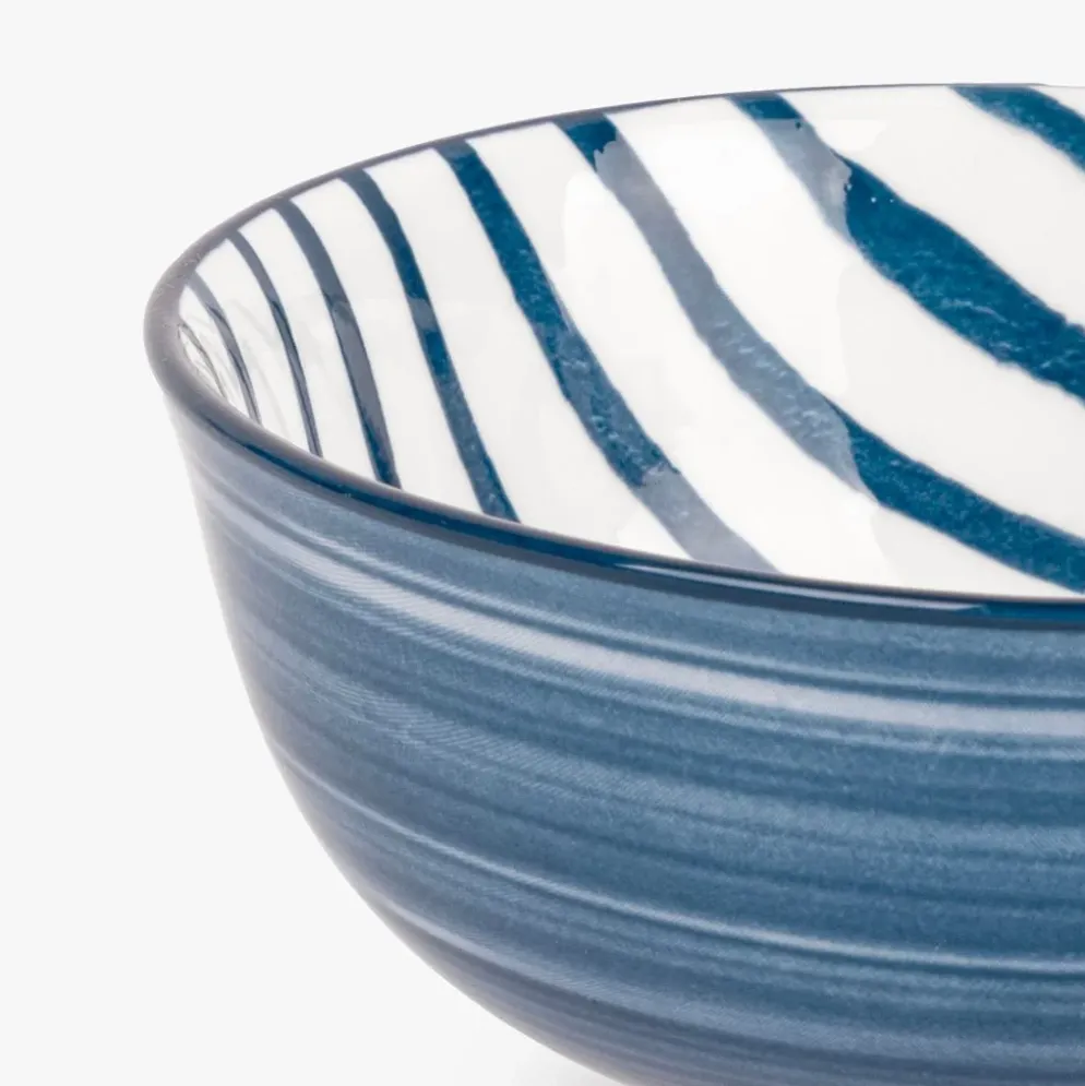 Taça Listas Azul 11,5cm