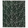 Tapete algodão folhas verde 200x300