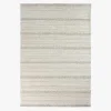 Tapete com Listas Branco 140x200