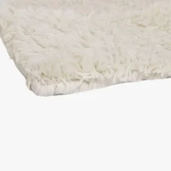 Tapete Lã Branco Padrão 160x230