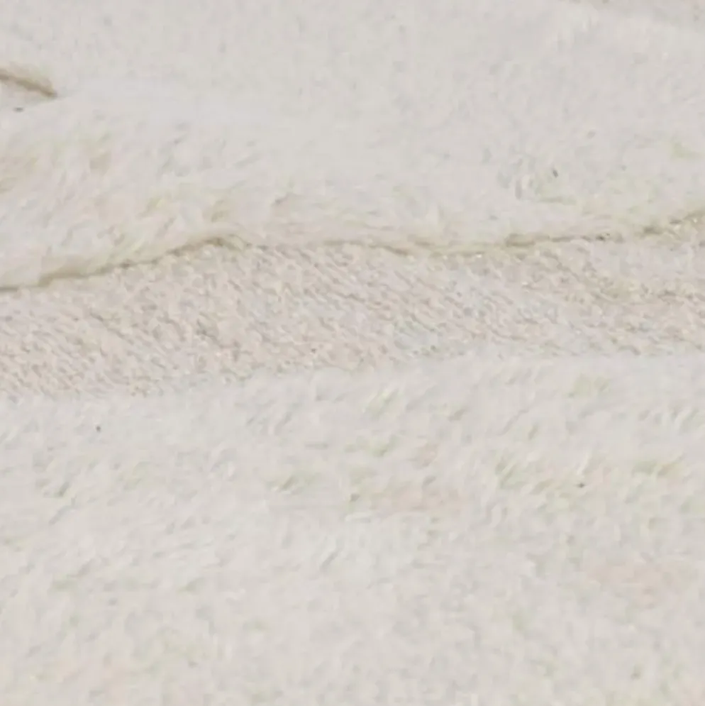 Tapete Lã Branco Padrão 160x230