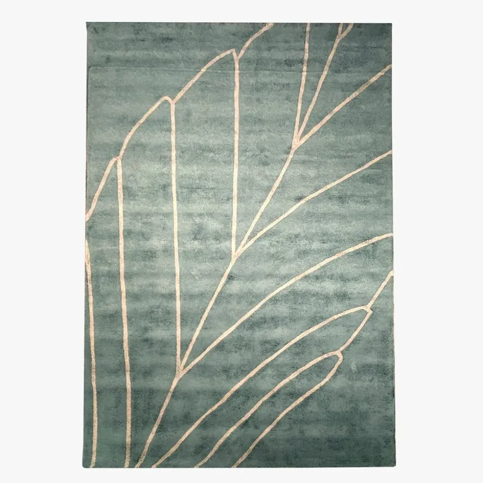 Tapete Viscose Folha Verde 170x240